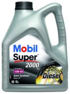 MOB-005 4L - MOBIL SUPER 2000 X1 Diesel 10W-40 4L 